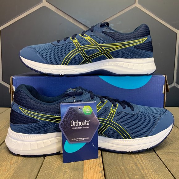 Asics Gel Contend 6 Navy White Running (MS) - Picture 2 of 6